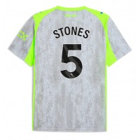 Manchester City John Stones #5 Tretí futbalový dres 2025-26 Krátky Rukáv